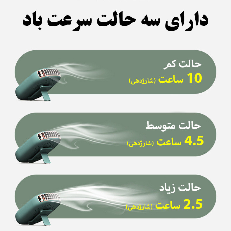 پنکه شارژی مدل DQ203
