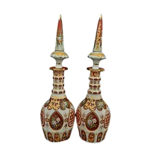 تنگ شیشه ای مدل اشکی کد 1006 بسته 2 عددی