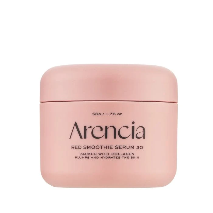ژل ماسک صورت شب آرنچیا مدل Red Smoothie مناسب برای انواع پوست حجم 50 میلی لیتر