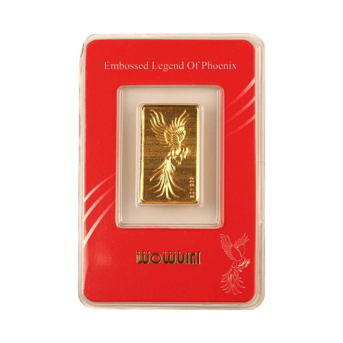 شمش طلا 24 عیار ایران‌شمش مدل سیمرغ کد T-2