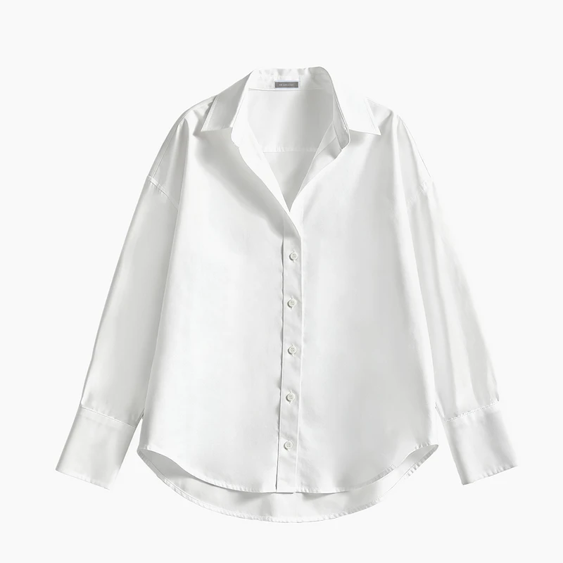 شومیز آستین بلند یقه برگردان زنانه ام کی مدل L0102