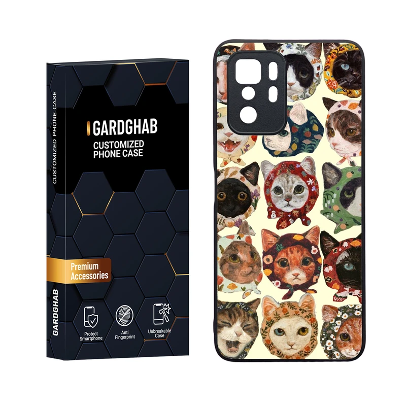 کاور گارد قاب مدل دورژله ای فانتزی مناسب برای گوشی موبایل شیائومی Poco X3 GT / Redmi Note 10 Pro 5G