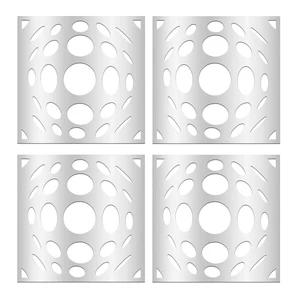 تایل سقفی آسمان مجازی بنی دکو مدل MC25 اندازه 60x60 سانتی متر مجموعه 4 عددی