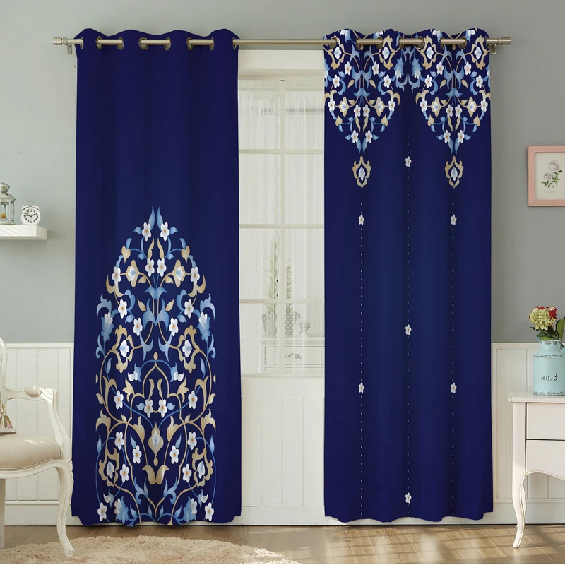 پرده نیروانا مدل مخمل کد 4051 سایز 140×280 سانتی متر