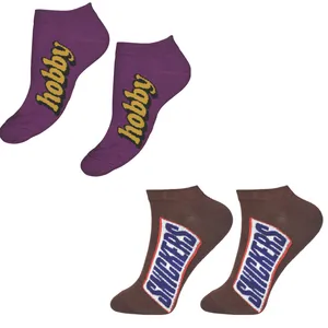 جوراب کامفورت طرح شکلات مجموعه 2 عددی