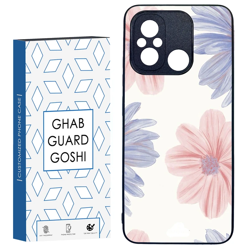 کاور قاب گارد گوشی طرح گل کد TPU-280 مناسب برای گوشی موبایل شیائومی REDMI 12C / POCO C55