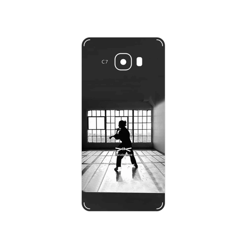 برچسب پوششی ماهوت مدل Karate مناسب برای گوشی موبایل سامسونگ Galaxy C7
