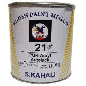 رنگ سفید پلی اورتان خوش مدل M60 حجم ۱ لیتر