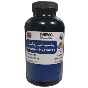 پتاسیم هیدروکسید پرک مدل 90% وزن 0.5 کیلوگرم