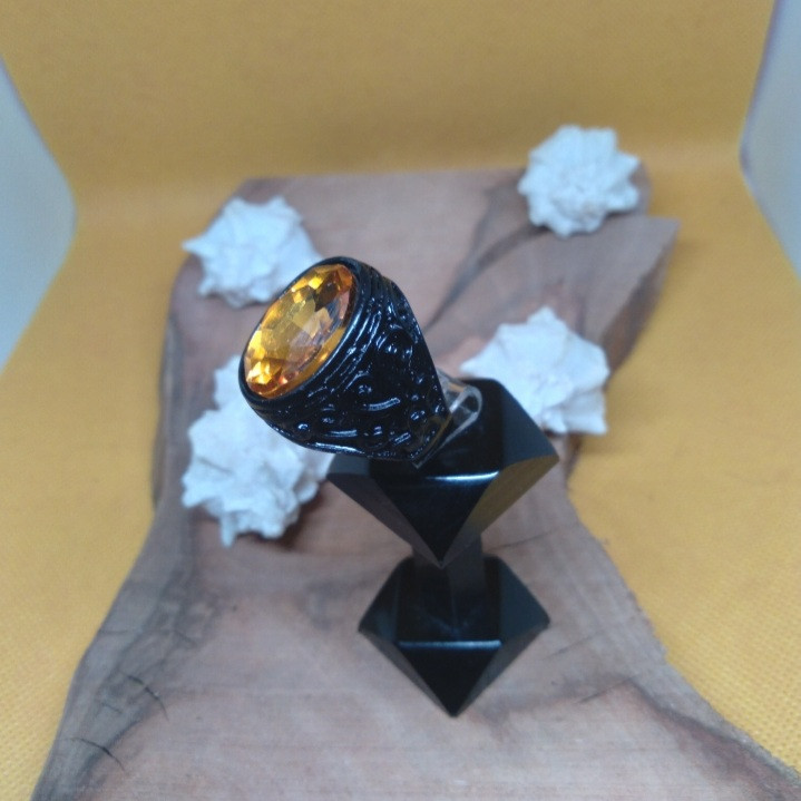 انگشتر مردانه مدل الماس زولتانایت