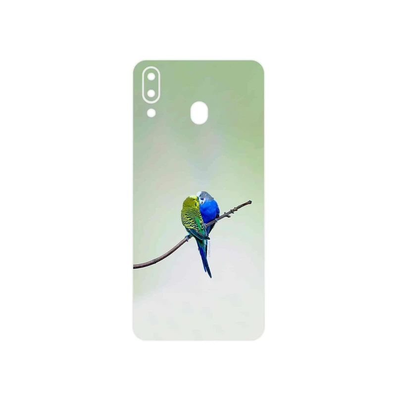 برچسب پوششی ماهوت مدل Lovebird مناسب برای گوشی موبایل سامسونگ Galaxy M20