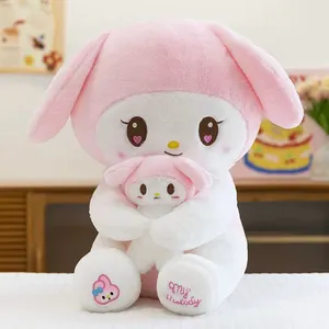 عروسک مدل ملودی بچه بغل کد JIM110 ارتفاع 45 سانتی‌متر