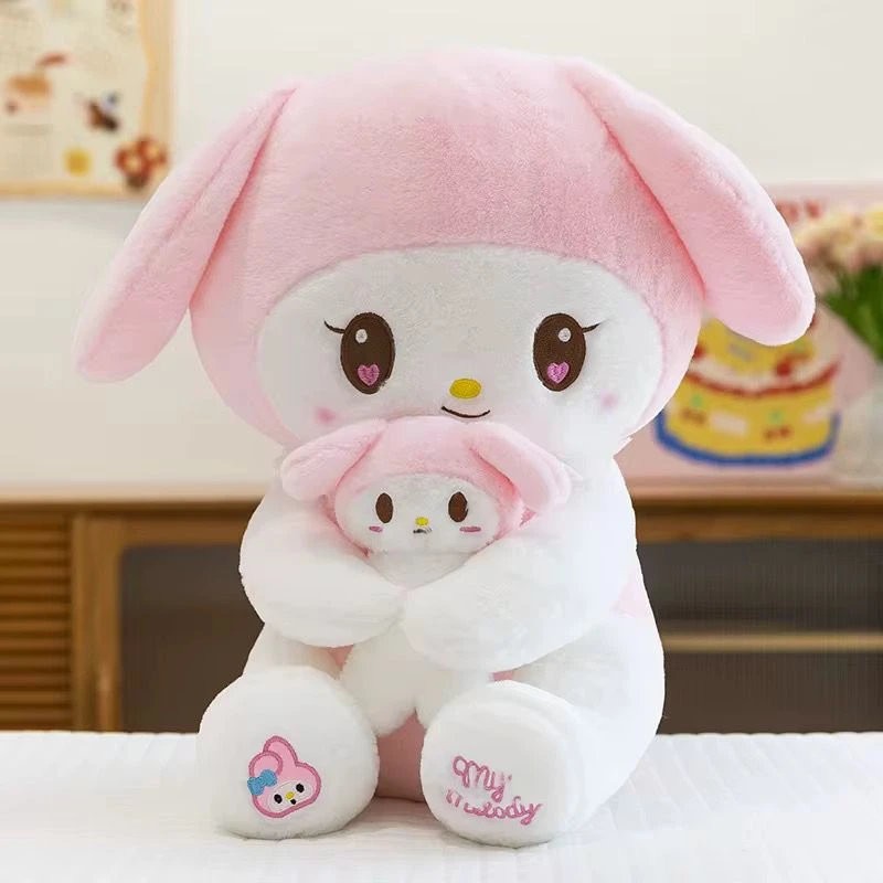 عروسک مدل ملودی بچه بغل کد JIM110 ارتفاع 65 سانتی‌متر