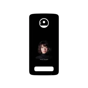 MAHOOT Portrait of an Asian Woman Cover Sticker for Motorola Moto Z Play