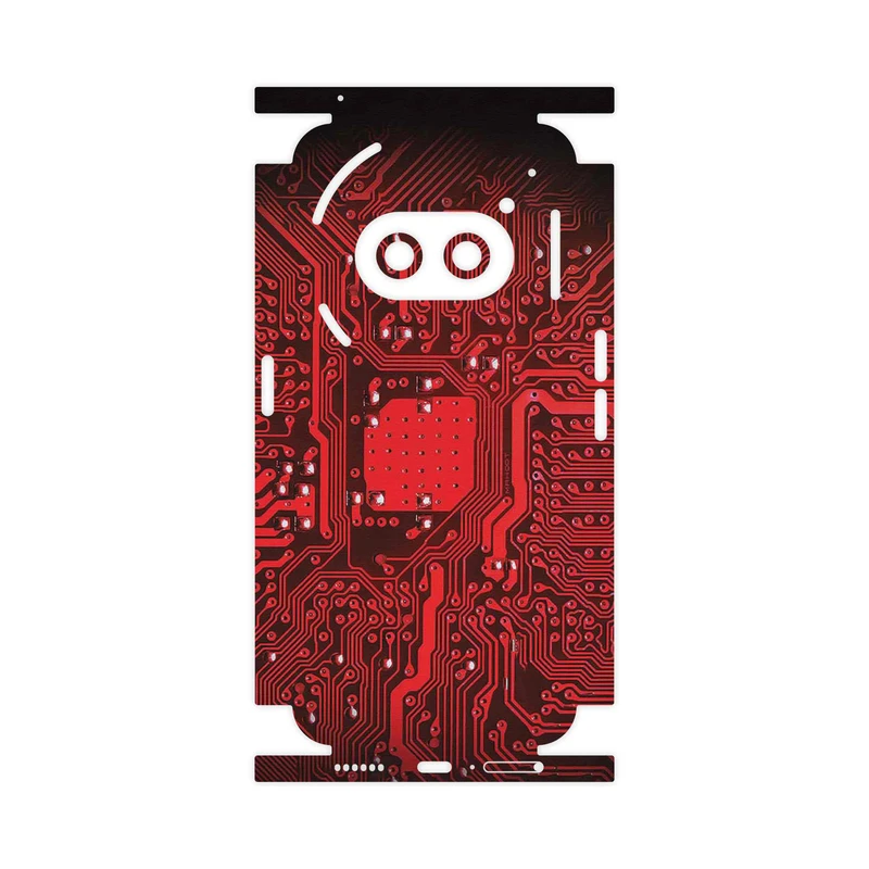 برچسب پوششی ماهوت مدل Red_Printed_Circuit_Board-FullSkin مناسب برای گوشی موبایل ناتینگ فون 2a