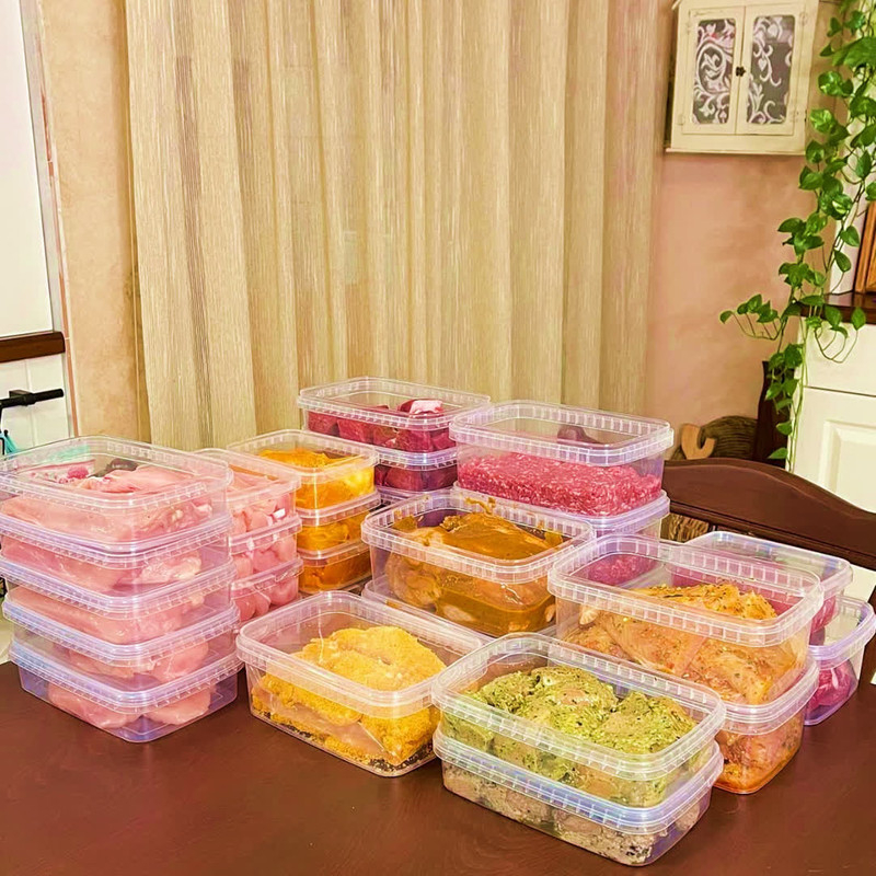 ظرف نگهدارنده مدل 1000cc بسته 10 عددی