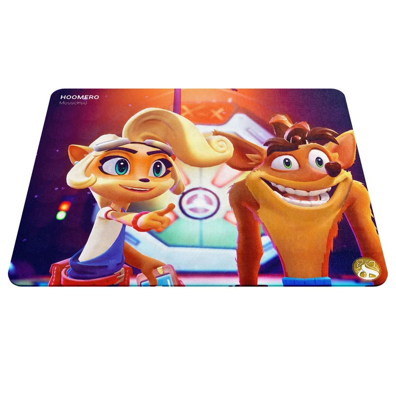 ماوس پد هومرو مدل A3955 طرح کراش باندیکوت