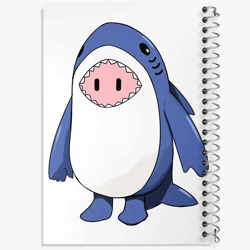 دفتر مشق 100 برگ خندالو طرح بازی فال گایز (Fall Guys) کد 32824