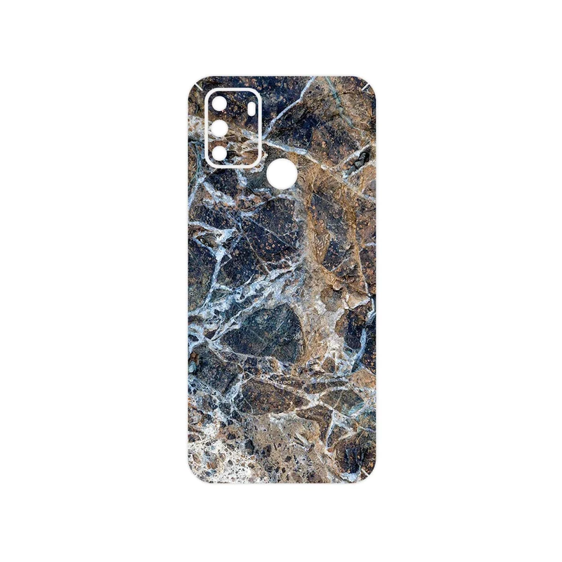 برچسب پوششی ماهوت مدل Earth_White_Marble مناسب برای گوشی موبایل جی پلاس S10 2022