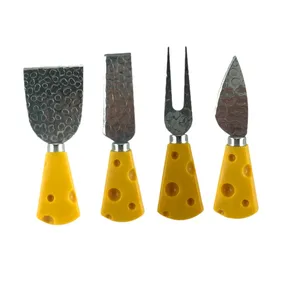 کارد صبحانه خوری مدل پنیری کد 6541 مجموعه 4 عددی