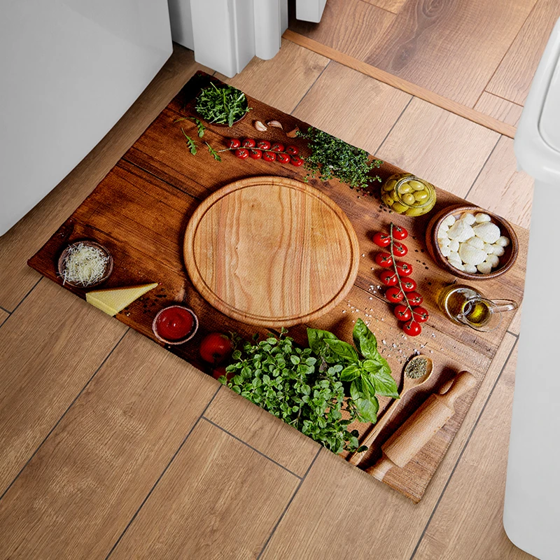 پادری  مدل  مخمل  طرح  آشپزخونه کد PD068  سایز  50x80 سانتی متر