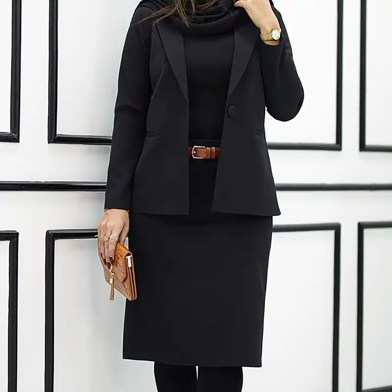 ست کت و دامن زنانه السانا مدل ملودی کد 168501