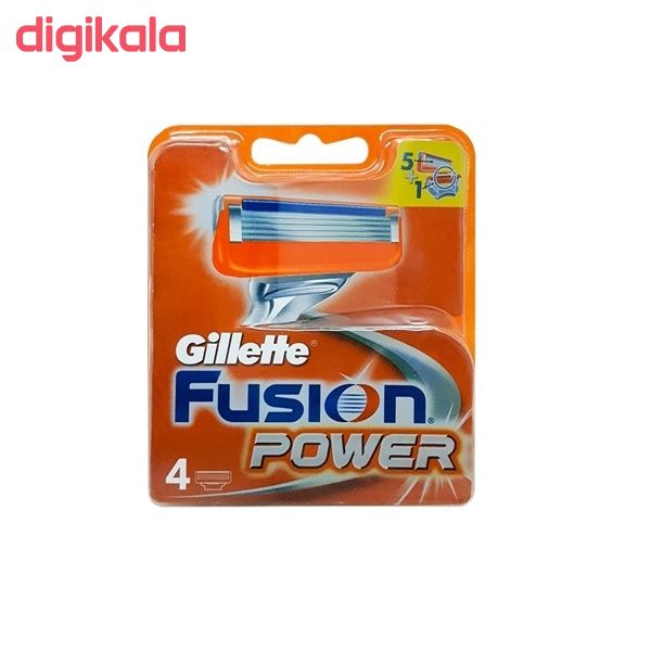تیغ یدک ژیلت مدل Fusion Power بسته 4 عددی main 1 1