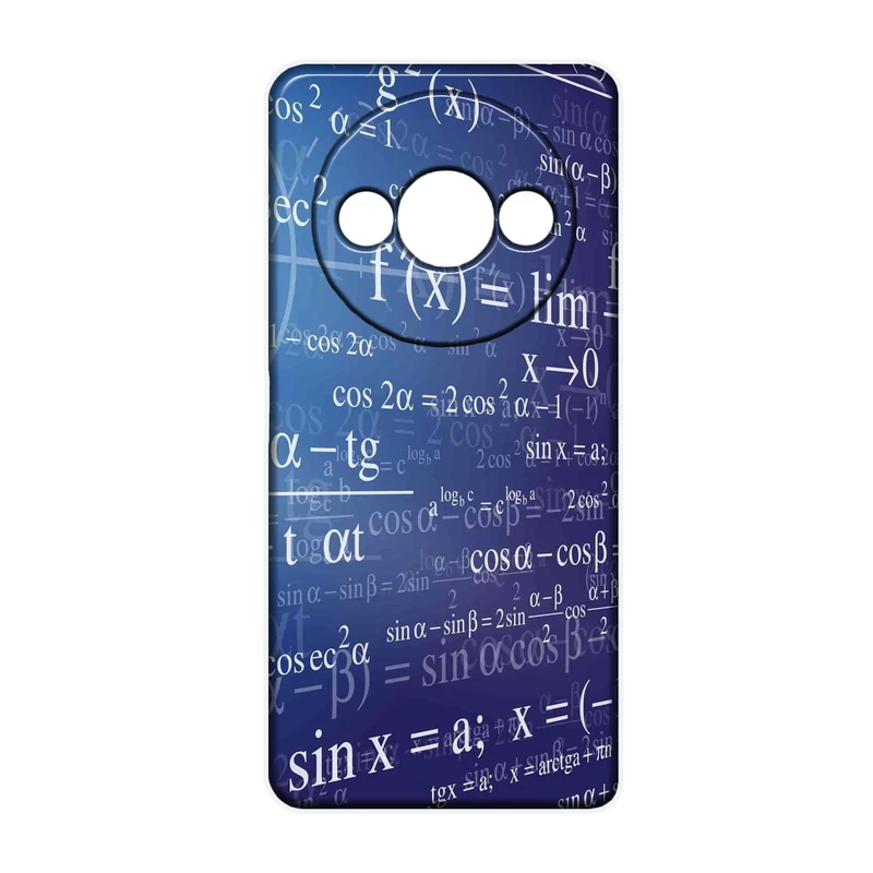 کاور مدل ریاضی کد 436 مناسب برای گوشی موبایل شیائومی Redmi A3