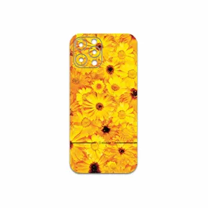 MAHOOT Yellow-Flower Cover Sticker for Apple iPhone 12 Pro Max