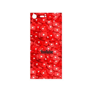 MAHOOT Youtube Cover Sticker for Sony Xperia XZ Premium
