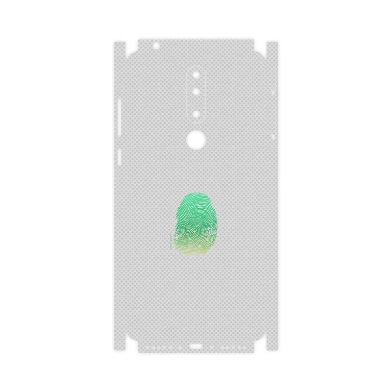 برچسب پوششی ماهوت مدل Minimal Fingerprint-FullSkin مناسب برای گوشی موبایل نوکیا 3.1 Plus