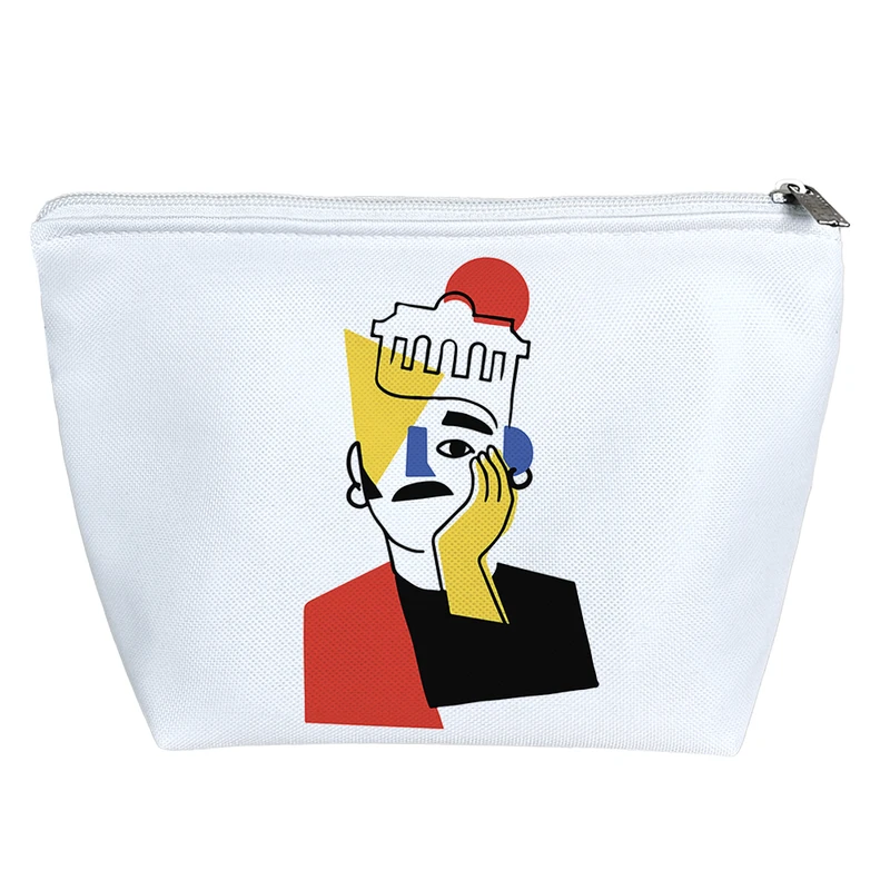 کیف لوازم آرایش دخترانه خندالو مدل پرتره کد 7134