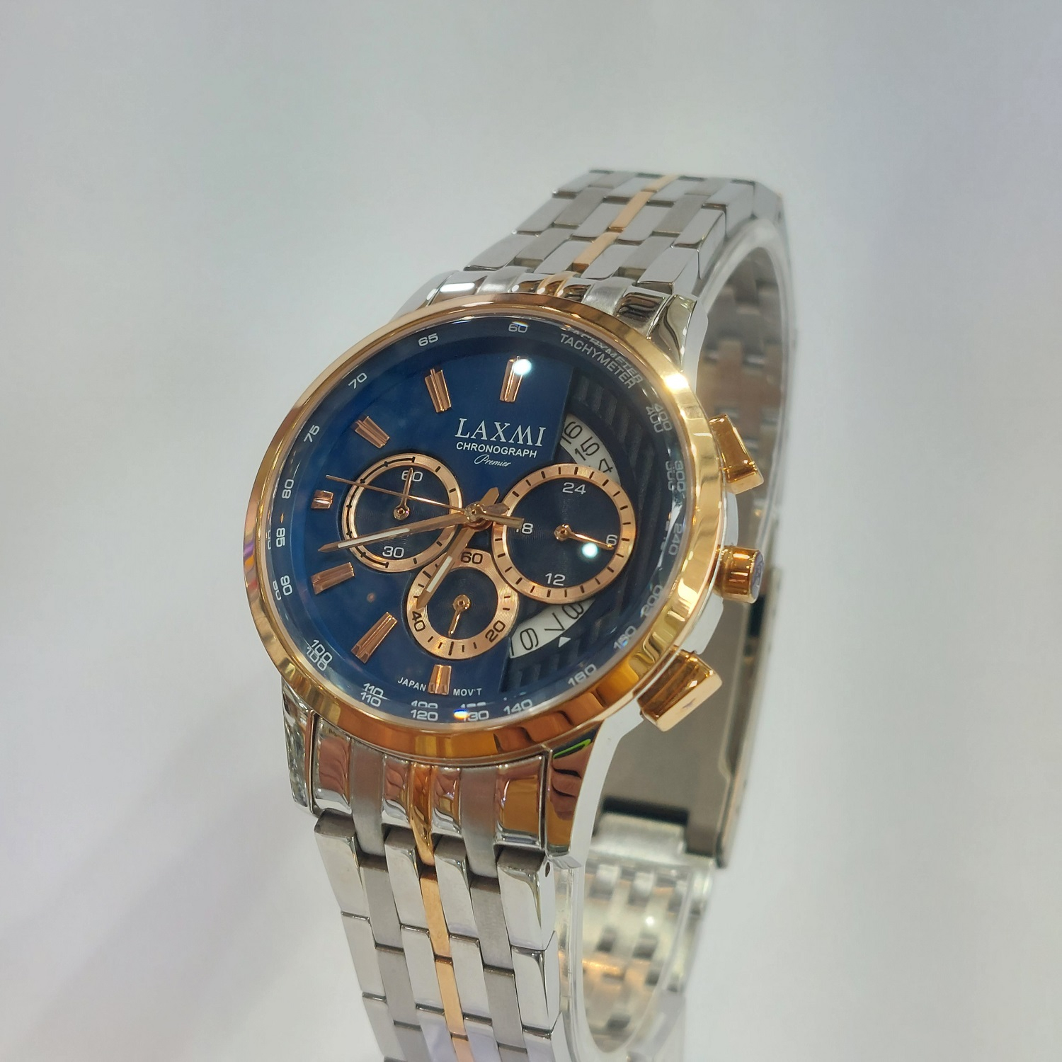 ست ساعت مچی عقربه ای زنانه و مردانه لاکسمی مدل 8540.2g-8540.2l