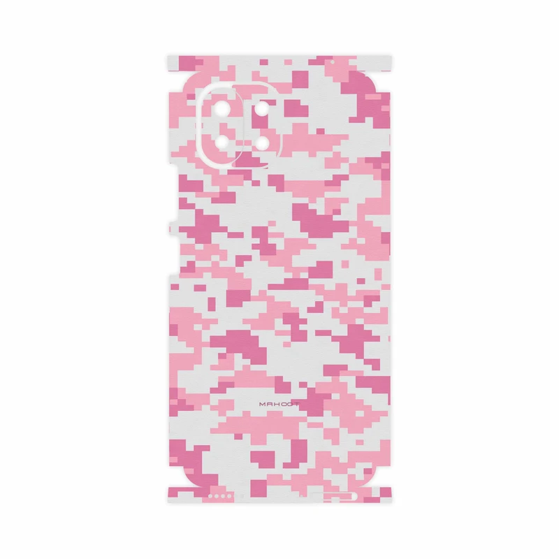 برچسب پوششی ماهوت مدل Army-Pink-pixel-FullSkin مناسب برای گوشی موبایل شیائومی MI 11 LITE