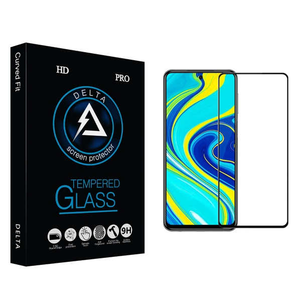 محافظ صفحه نمایش دلتا مدل HD مناسب برای گوشی موبایل شیائومی Redmi note9 pro