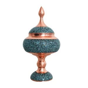 شکلات خوری فیروزه کوبی مسی مدل 16