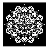 شابلون باتیس آرت طرح تذهیب کد 629