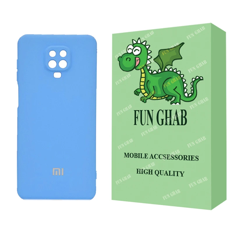 کاور فان قاب مدل سیلیکونی مناسب برای گوشی موبایل شیائومی Redmi Note 9S