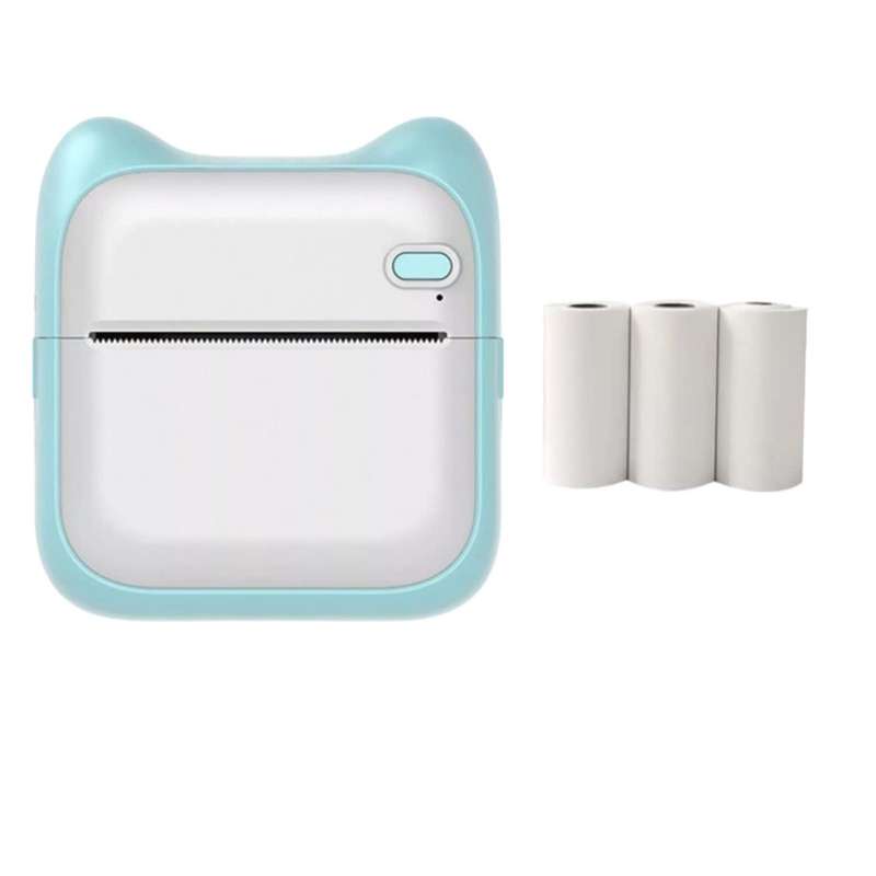 پرینتر لیبل زن ناب سل مدل پرتابل شارژی کد BL-NAAB001111 به همراه سه عدد رول کاغذی پرینتر لیبل زن ناب سل مدل پرتابل شارژی کد BL-NAAB001111 به همراه سه عدد رول کاغذی