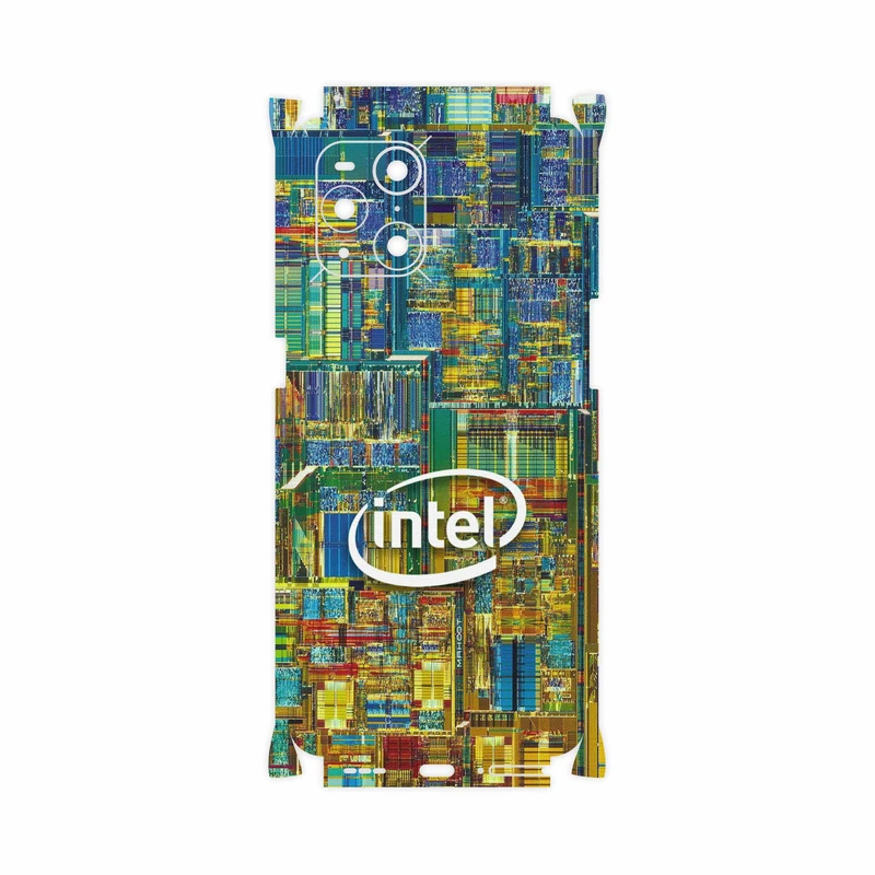 برچسب پوششی ماهوت مدل Intel-Brand-FullSkin مناسب برای گوشی موبایل اپو Find X3 Pro