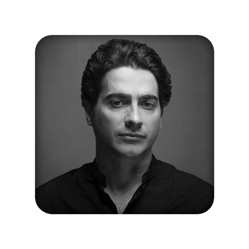 زیر لیوانی طرح استاد شجریان کد 1195