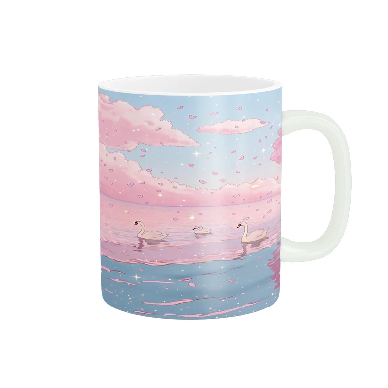 ماگ پادآفرین مدل فانتزی طرح منظره کد p10018