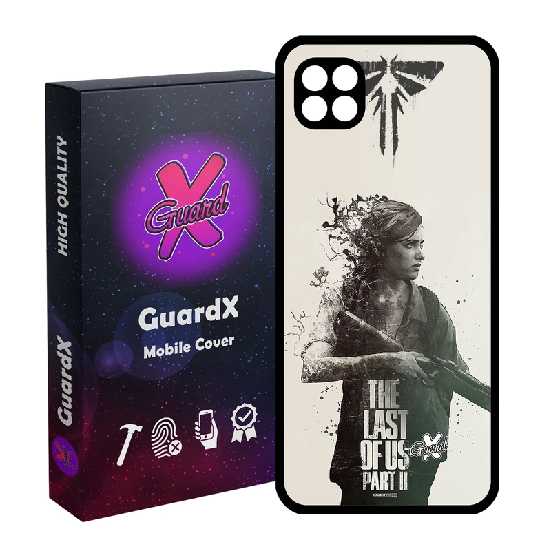 کاور گارد ایکس طرح The Last of Us مدل Glass10199 مناسب برای گوشی موبایل سامسونگ Galaxy A22 5G