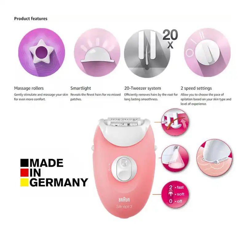 اپیلاتور براون مدل SE3-176