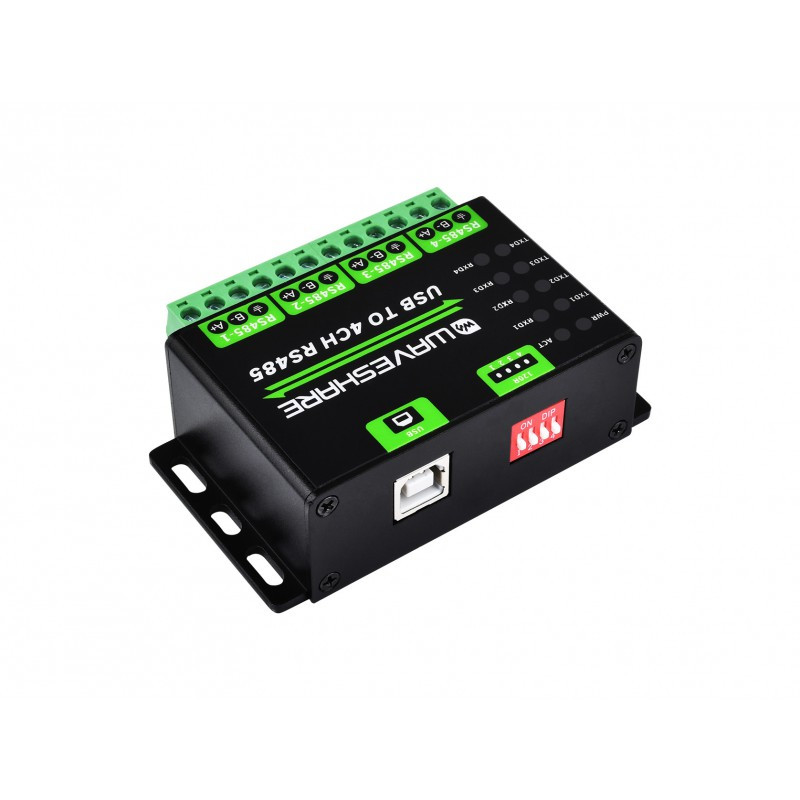 مبدل صنعتی USB به سریال ویوشیر مدل USB TO 4CH RS485 (B)
