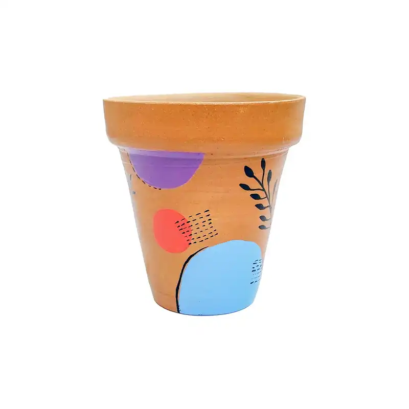 گلدان سفالی مدل مینیمال