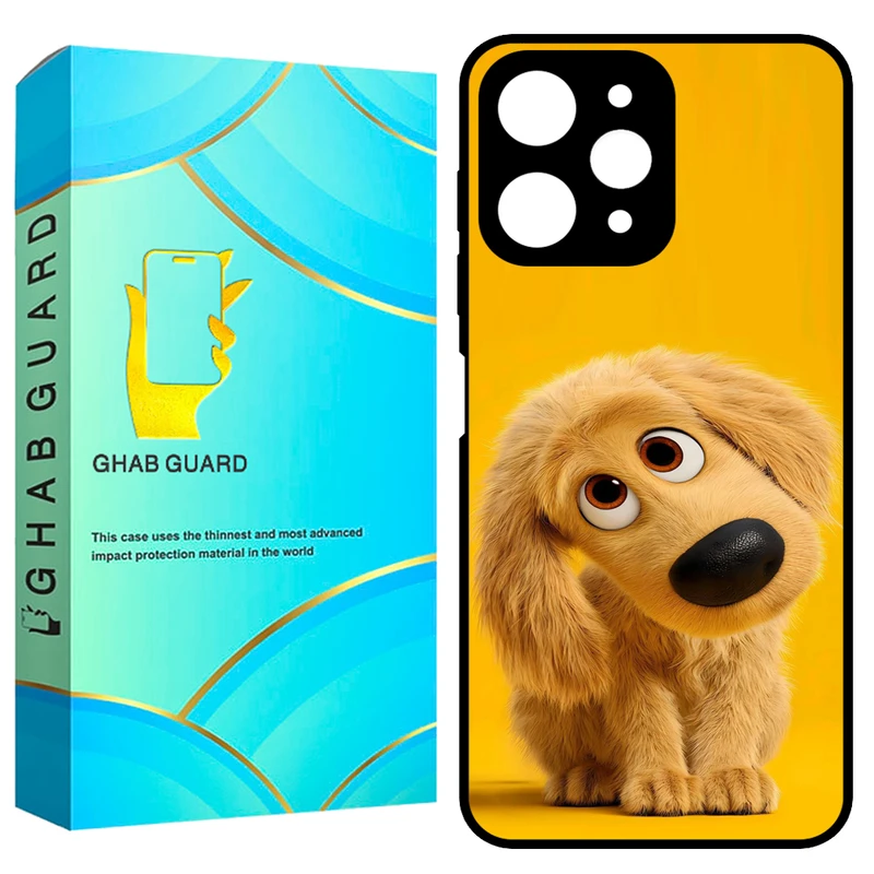 کاور قاب گارد طرح سگ مدل GCHPR12 مناسب برای گوشی موبایل شیائومی Redmi 12 4G / Redmi 12 5G / Poco M6 Pro 5G