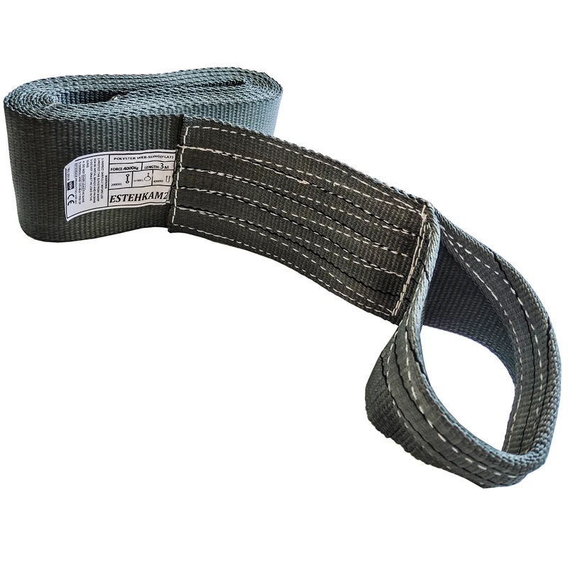 تسمه جرثقیل استحکام مدل سنگین تک لایه کد estehkam 03 طول 3 متر