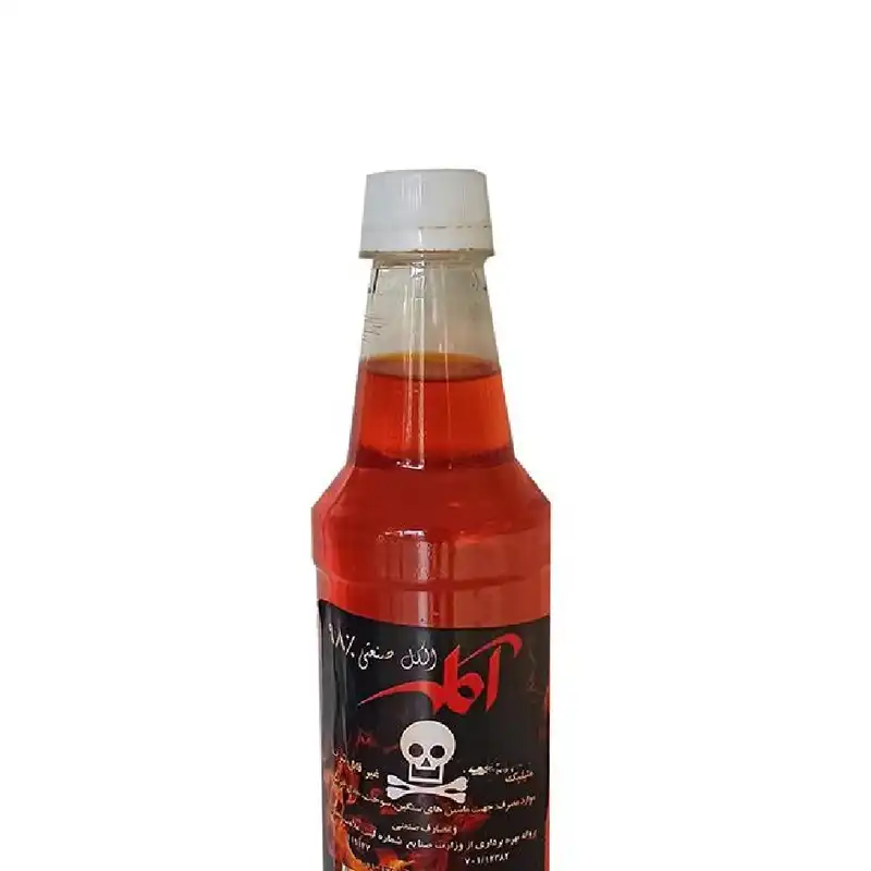 الکل صنعتی آمله مدل 98 % حجم 370 میلی لیتر