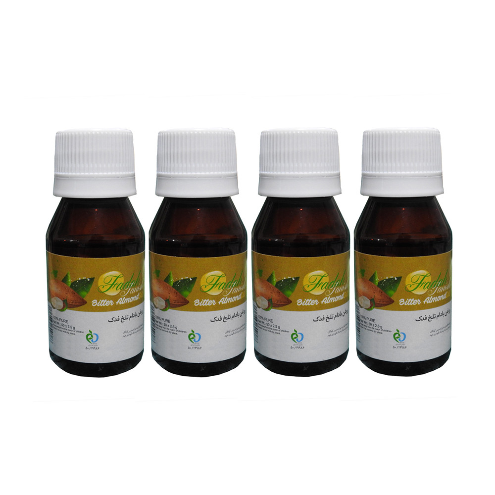 روغن بادام فدک تانیش مدل b4 وزن 50 گرم مجموعه 4 عددی روغن بادام فدک تانیش مدل b4 وزن 50 گرم مجموعه 4 عددی